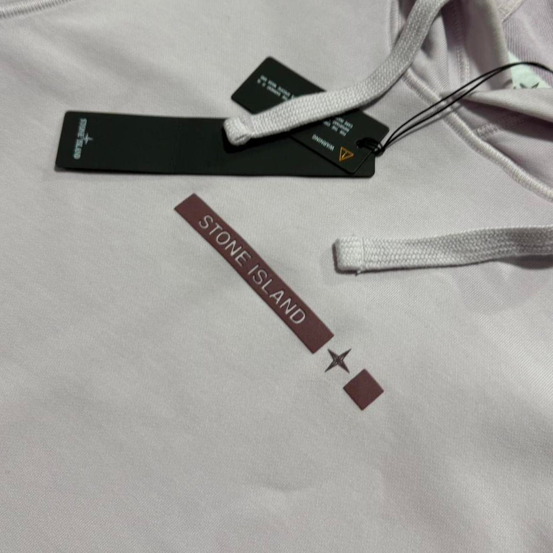 Stone Island Pink Pullover Hoodie
