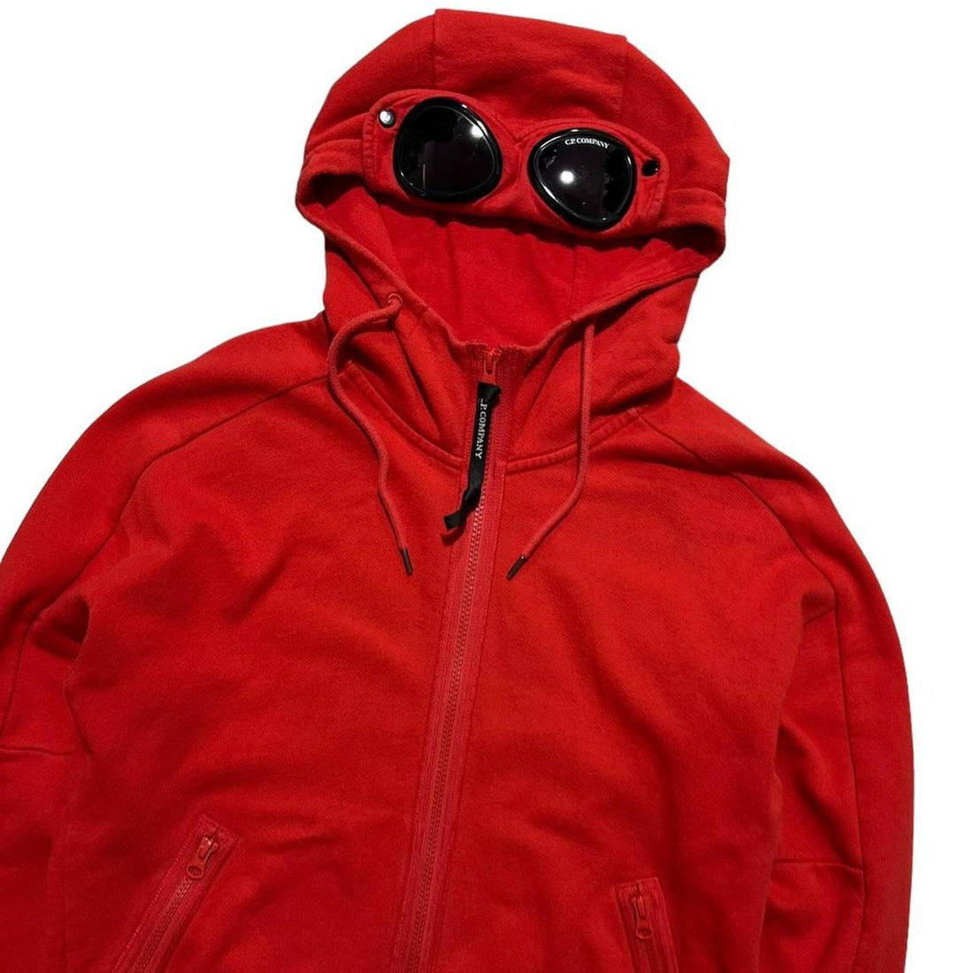 CP Company Red Goggle Hoodie