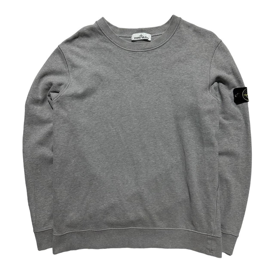 Stone Island Grey Pullover Crewneck