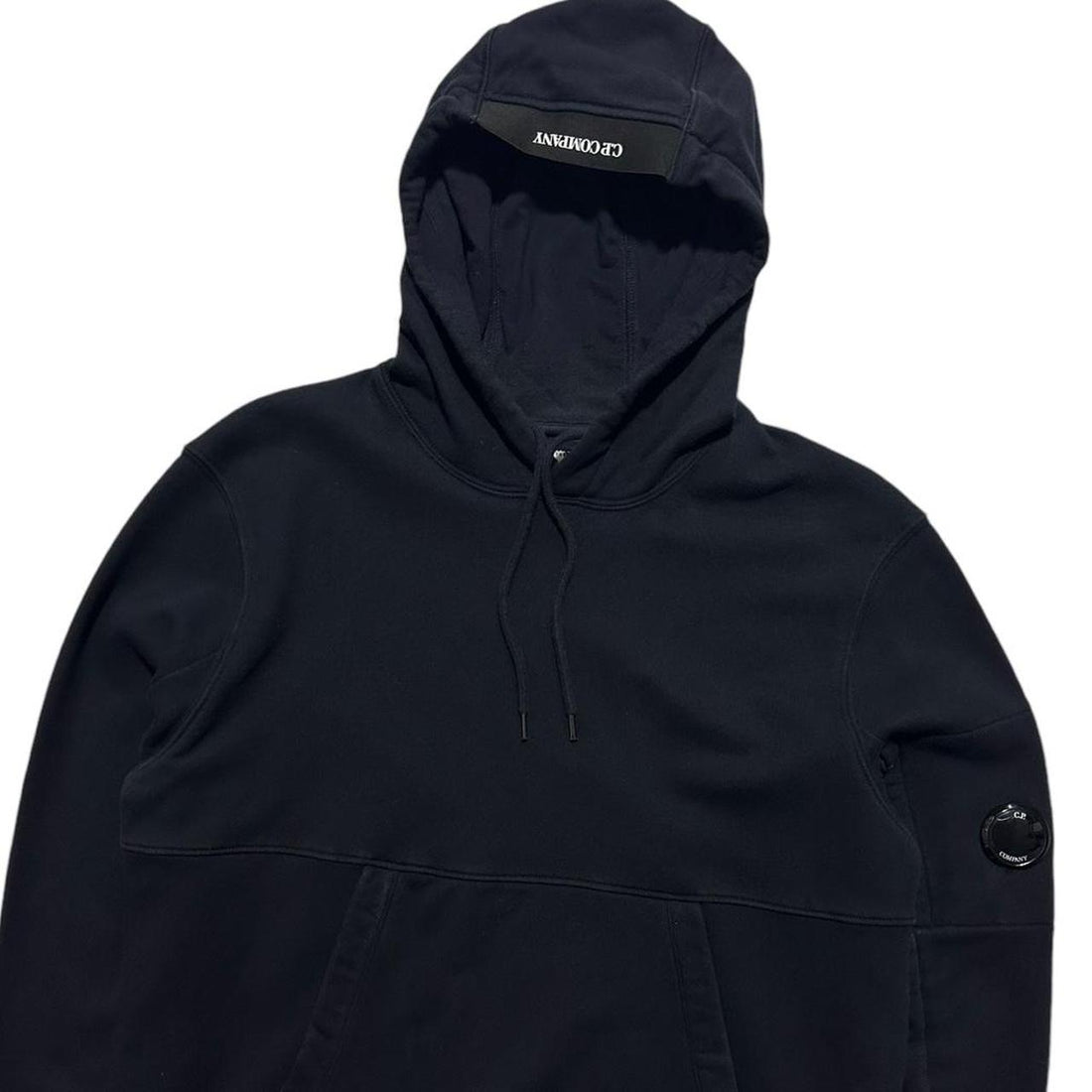 CP Company Dark Navy Pullover Hoodie