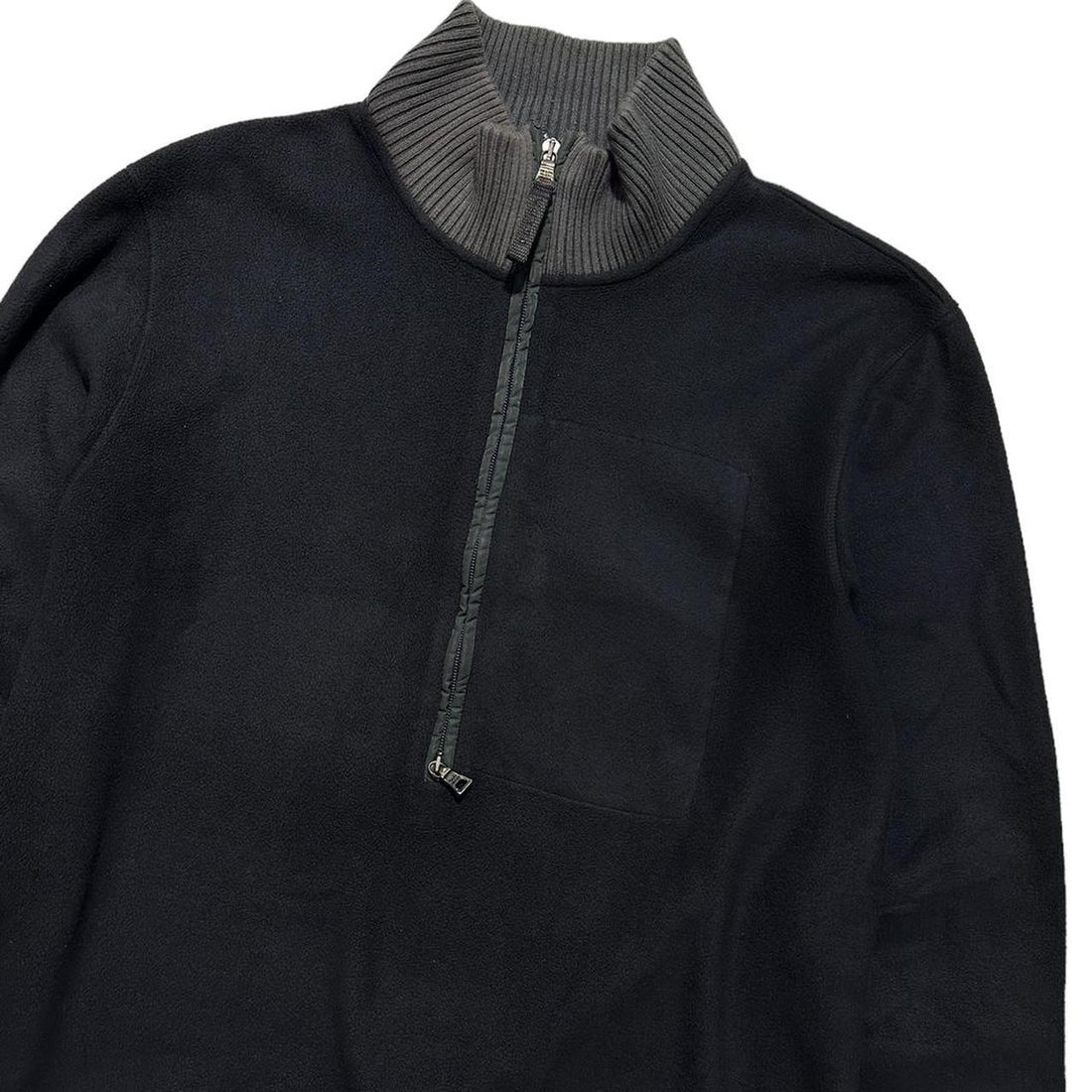 Prada Half Zip Fleece Pullover