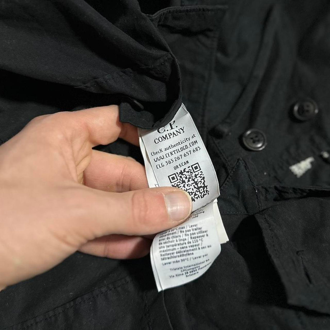 CP Company Canvas Smock Jacket