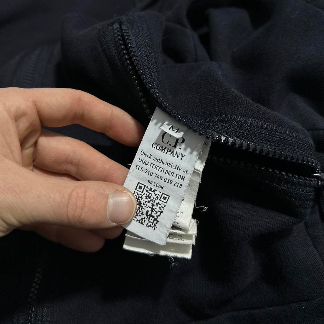 CP Company Full Zip Goggle Hoodie