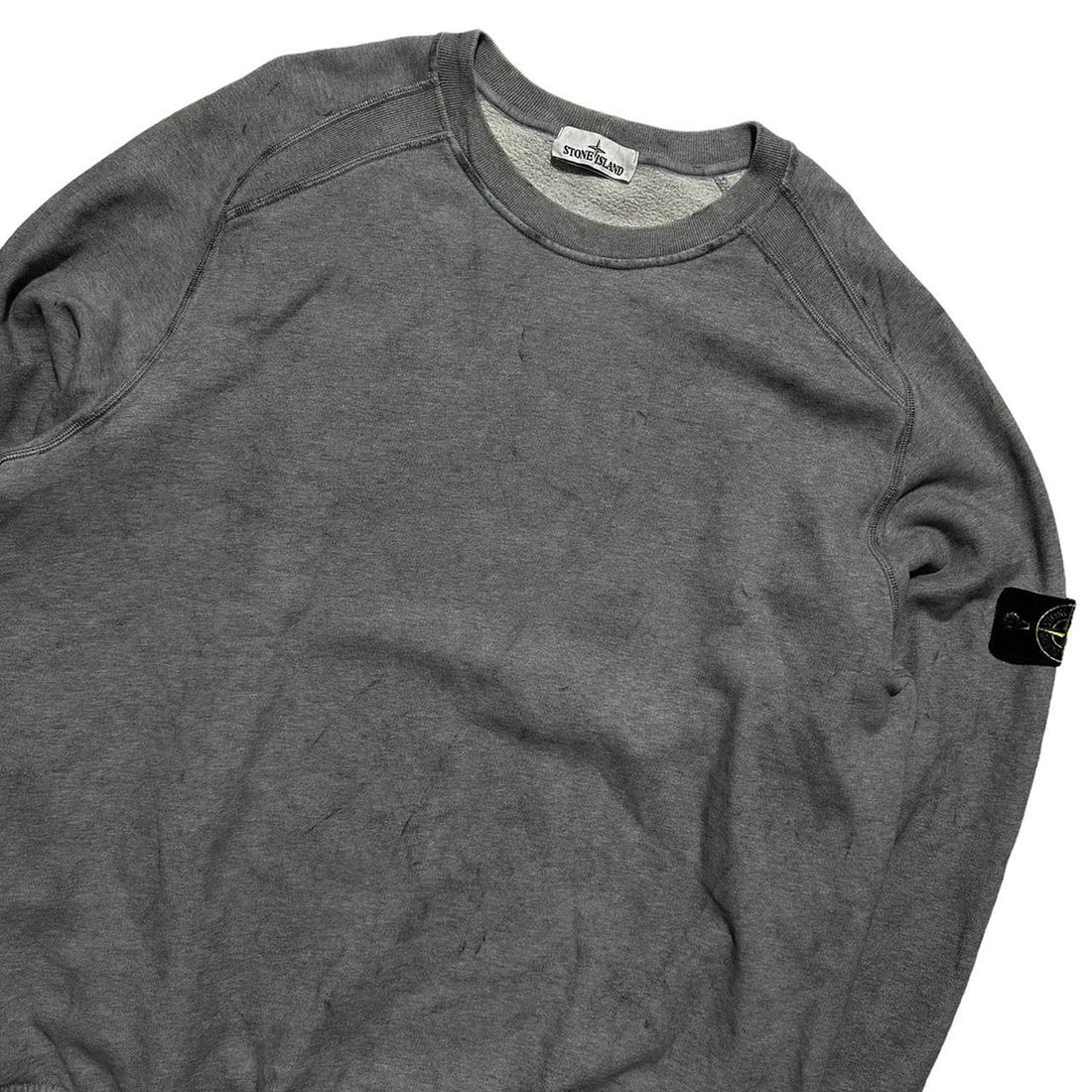 Stone Island Grey Dust Pullover Crewneck