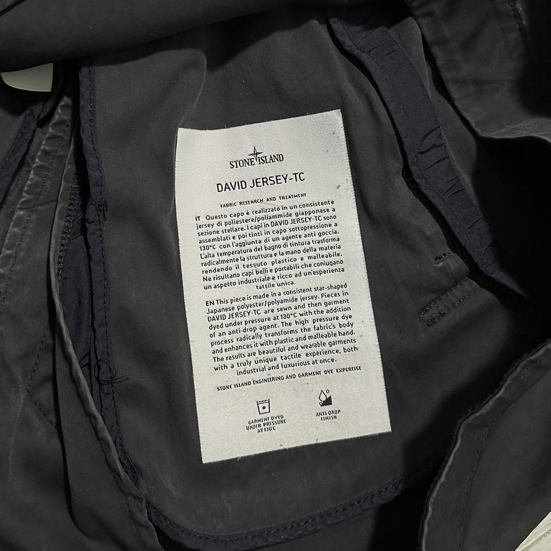 Stone Island David Jersey-TC Trench Jacket