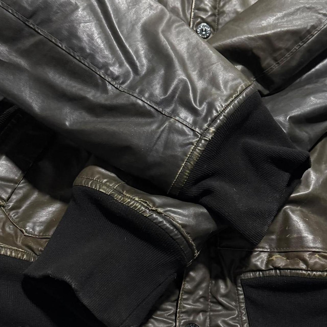 Stone Island Waxed Ice Jacket