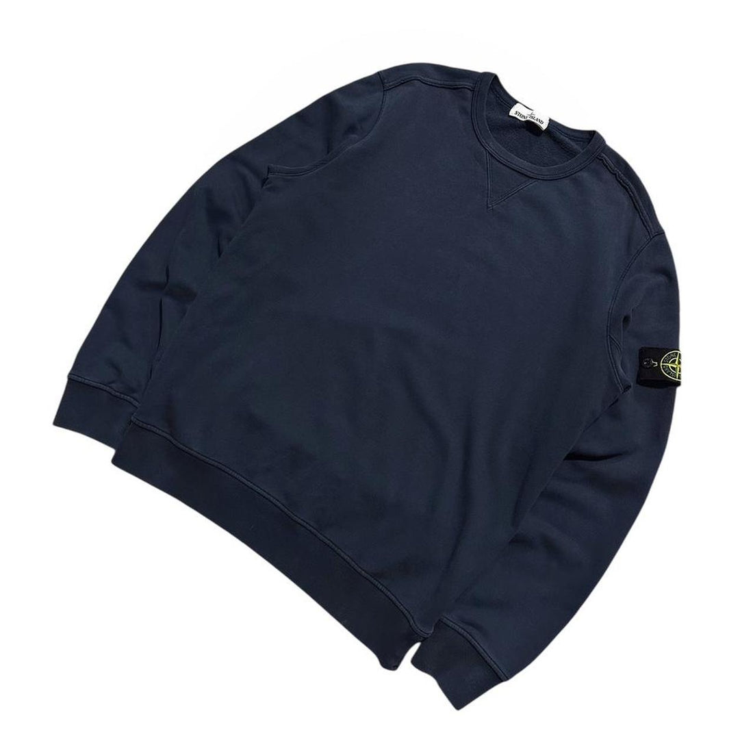 Stone Island Navy Pullover Crewneck