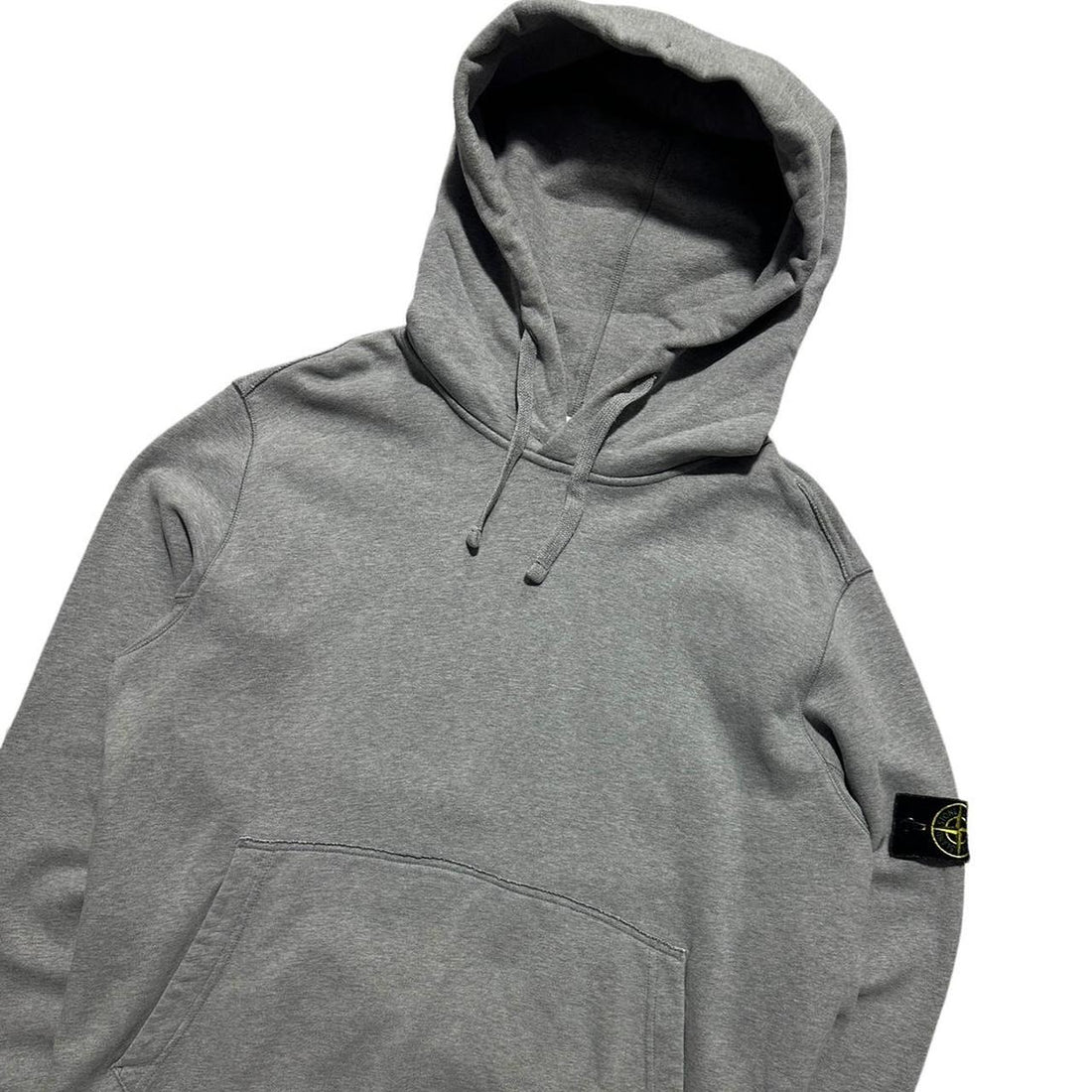 Stone Island Grey Pullover Hoodie