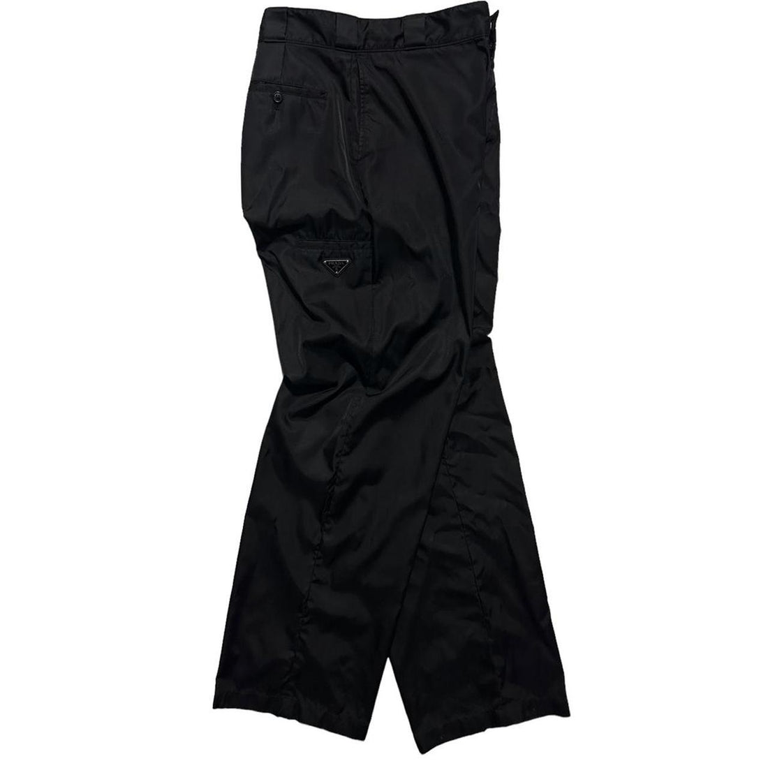 Prada Black Nylon Bottoms