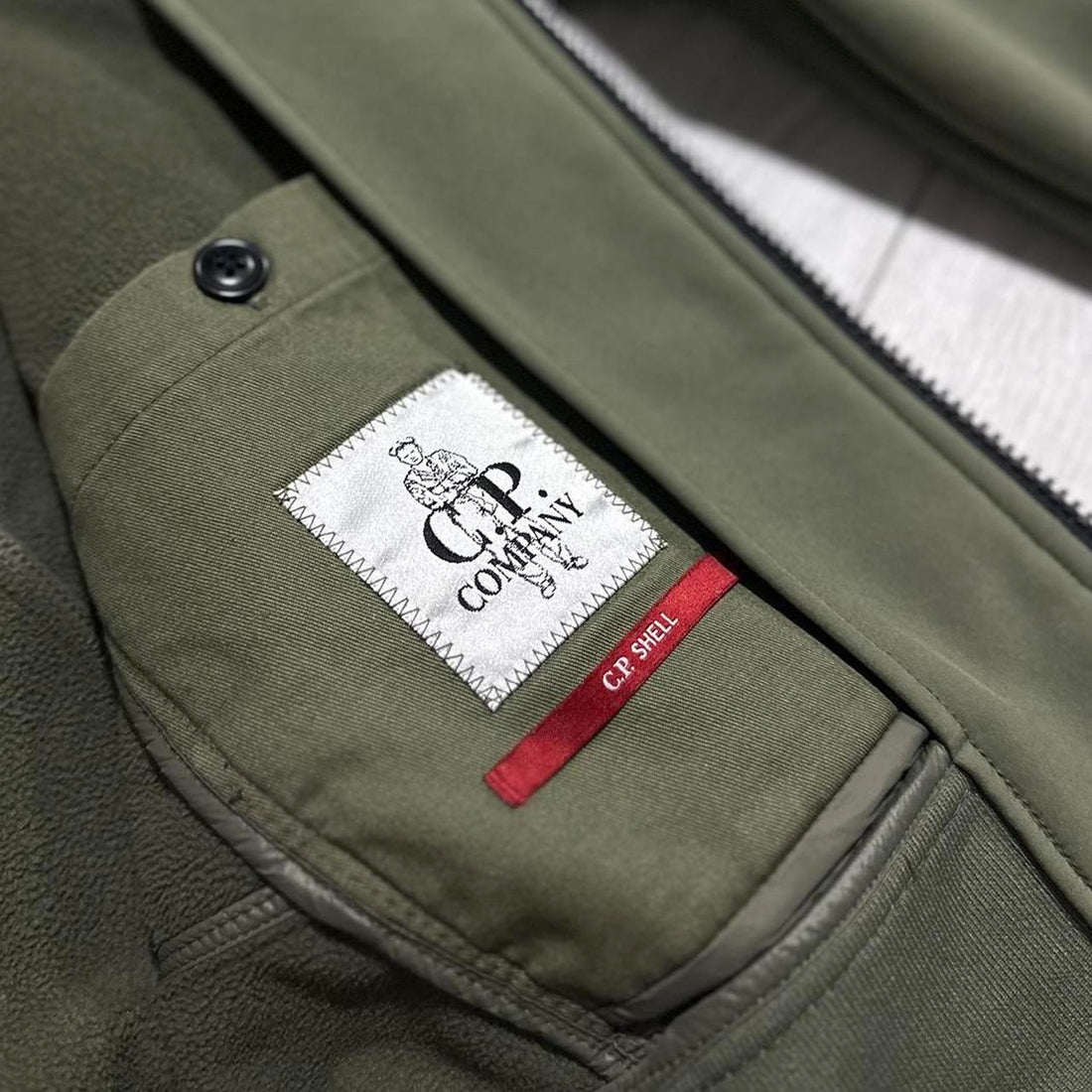 CP Company Green Soft Shell Jacket
