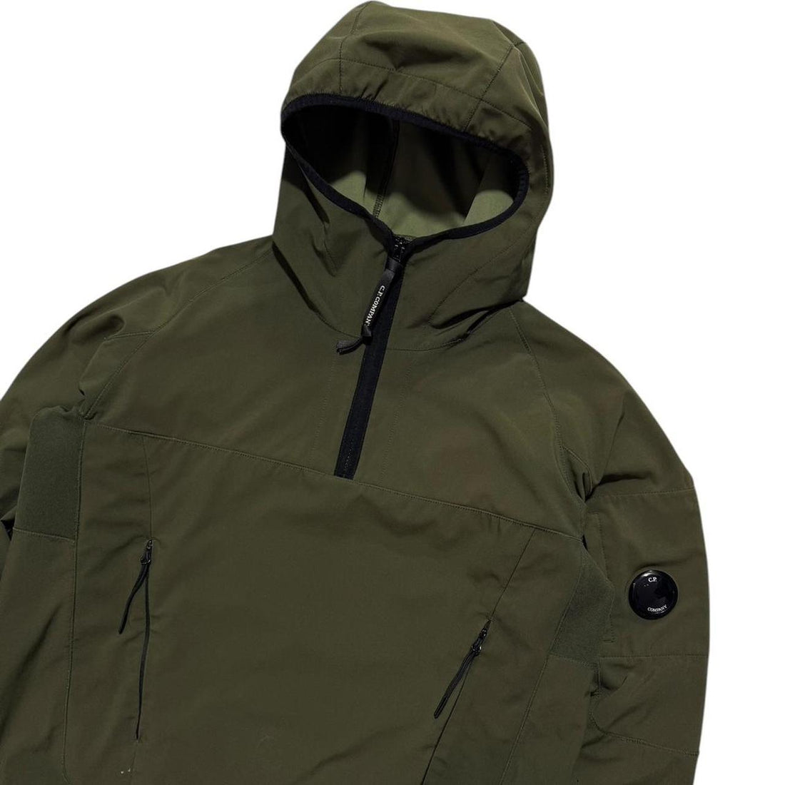 CP Company Soft Shell Quarter Zip Jacket