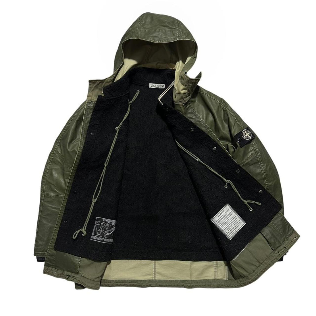 Stone Island A/W 2009 Waxed Ice Jacket