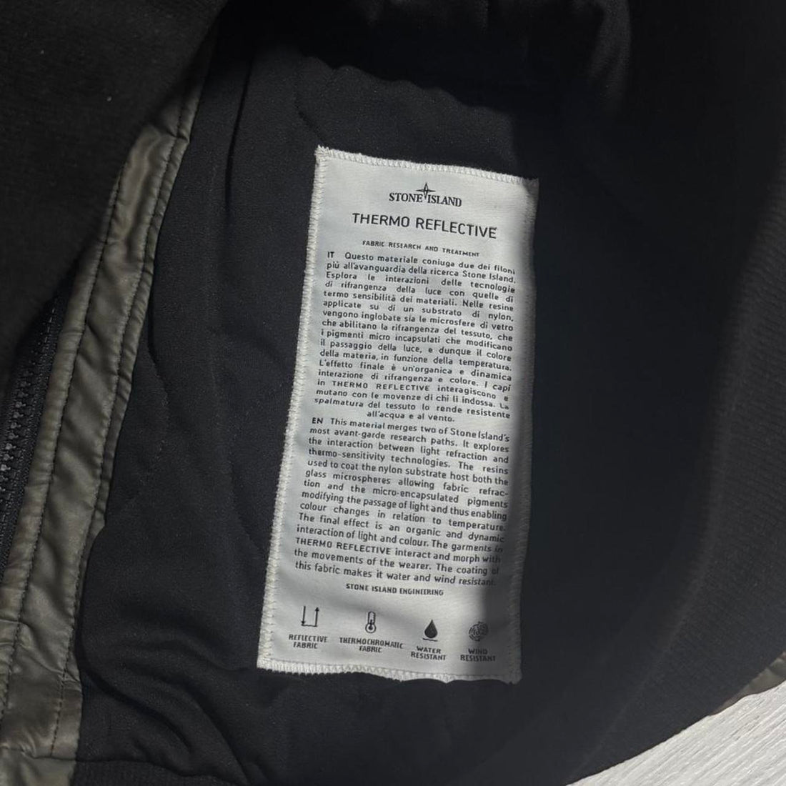 Stone Island Thermo Reflective Ice Jacket