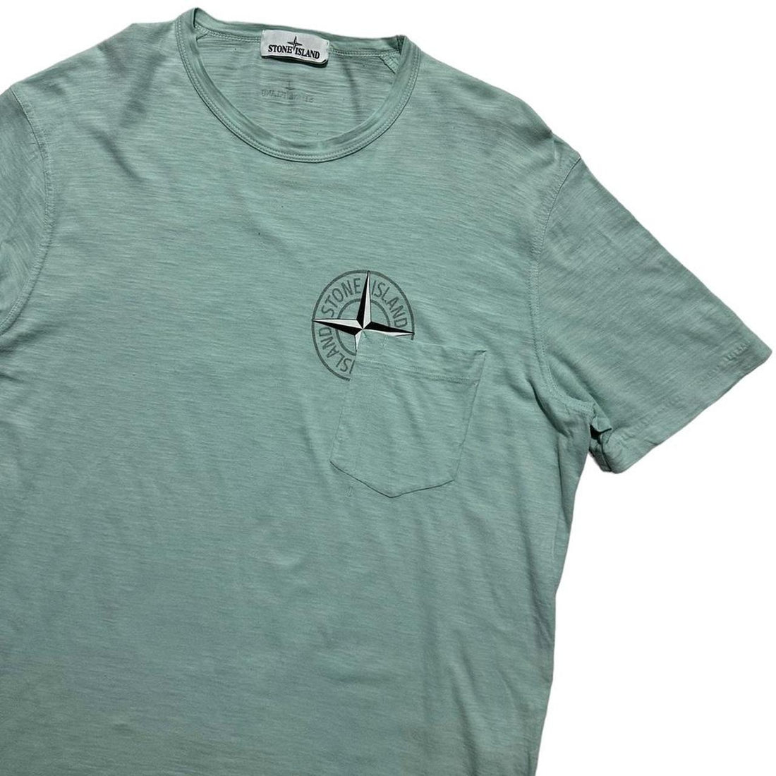 Stone Island Blue Side Logo T-Shirt