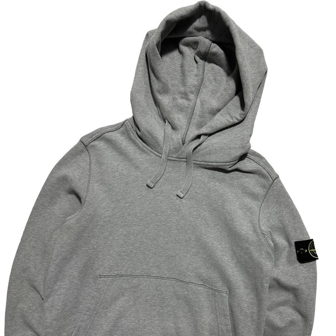 Stone Island Grey Pullover Hoodie