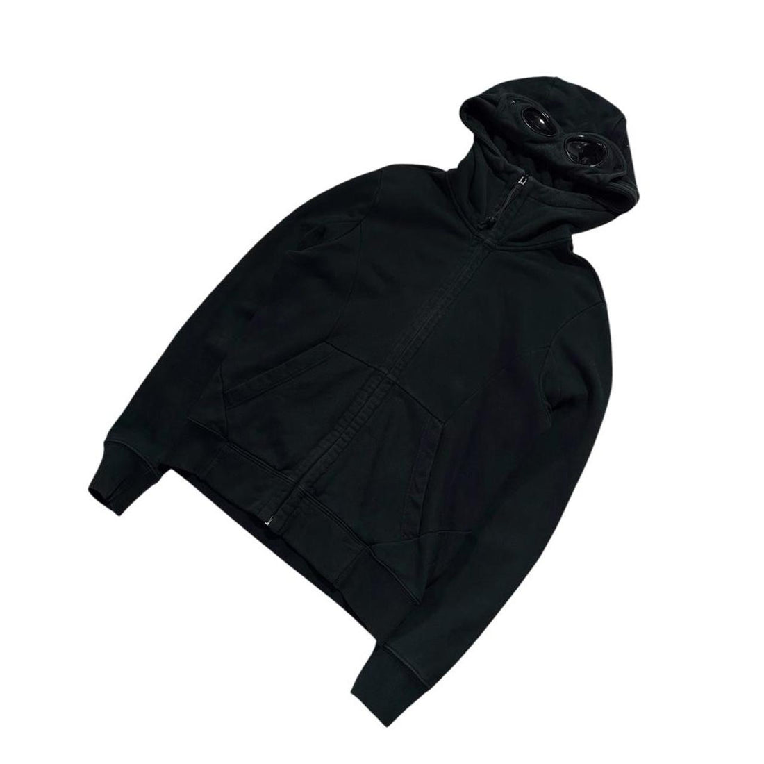 CP Company Navy Goggle Hoodie