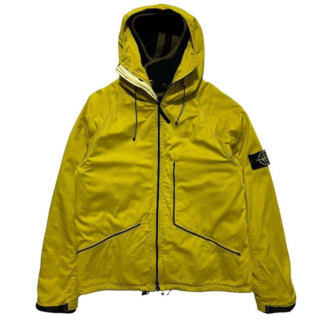 Stone Island 2007 Raso Gommato Yellow Jacket