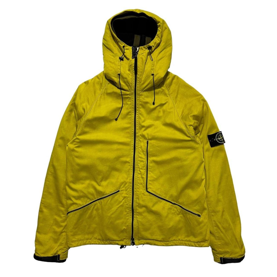 Stone Island 2007 Raso Gommato Yellow Jacket