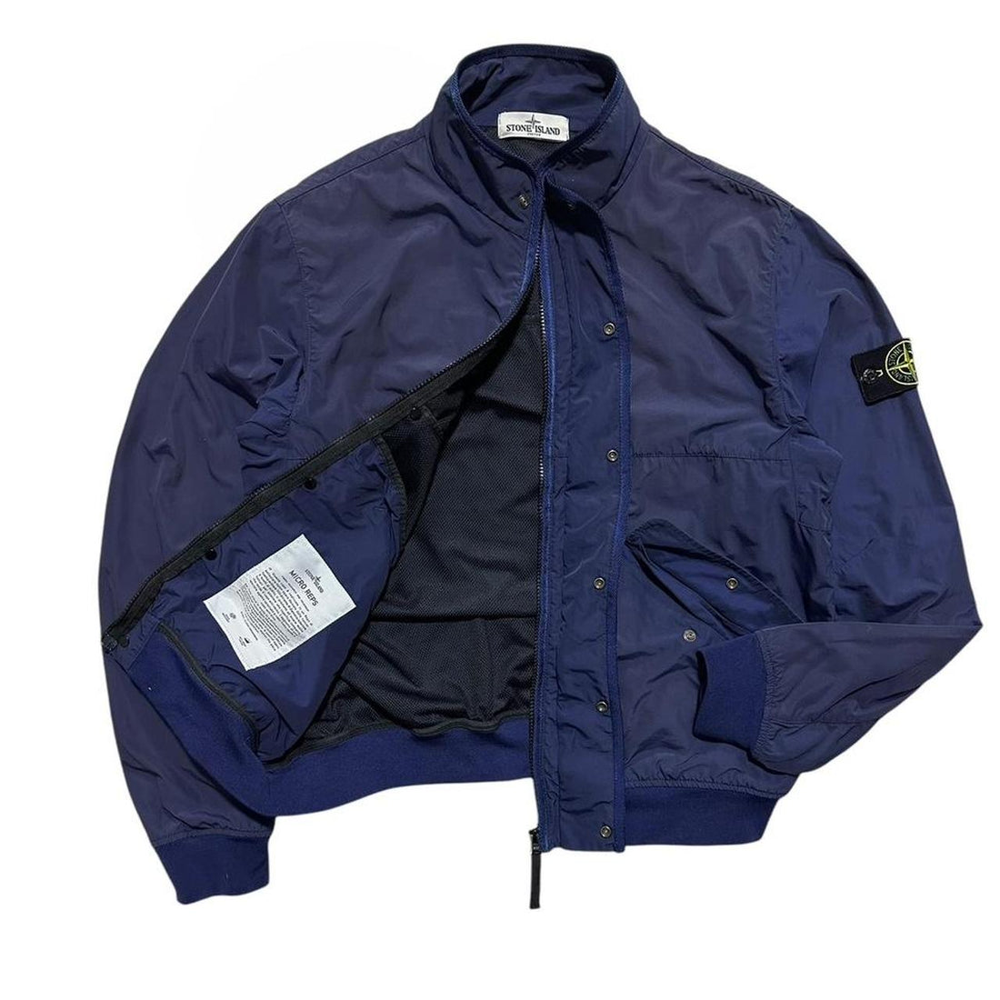 Stone Island Blue Micro Reps Jacket