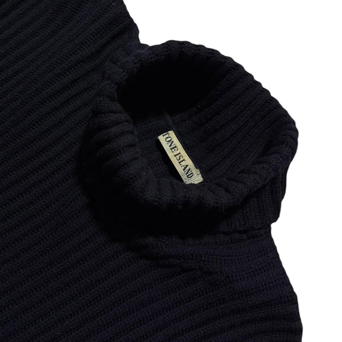 Stone Island 1999 Ribbed Turtle Neck Pullover