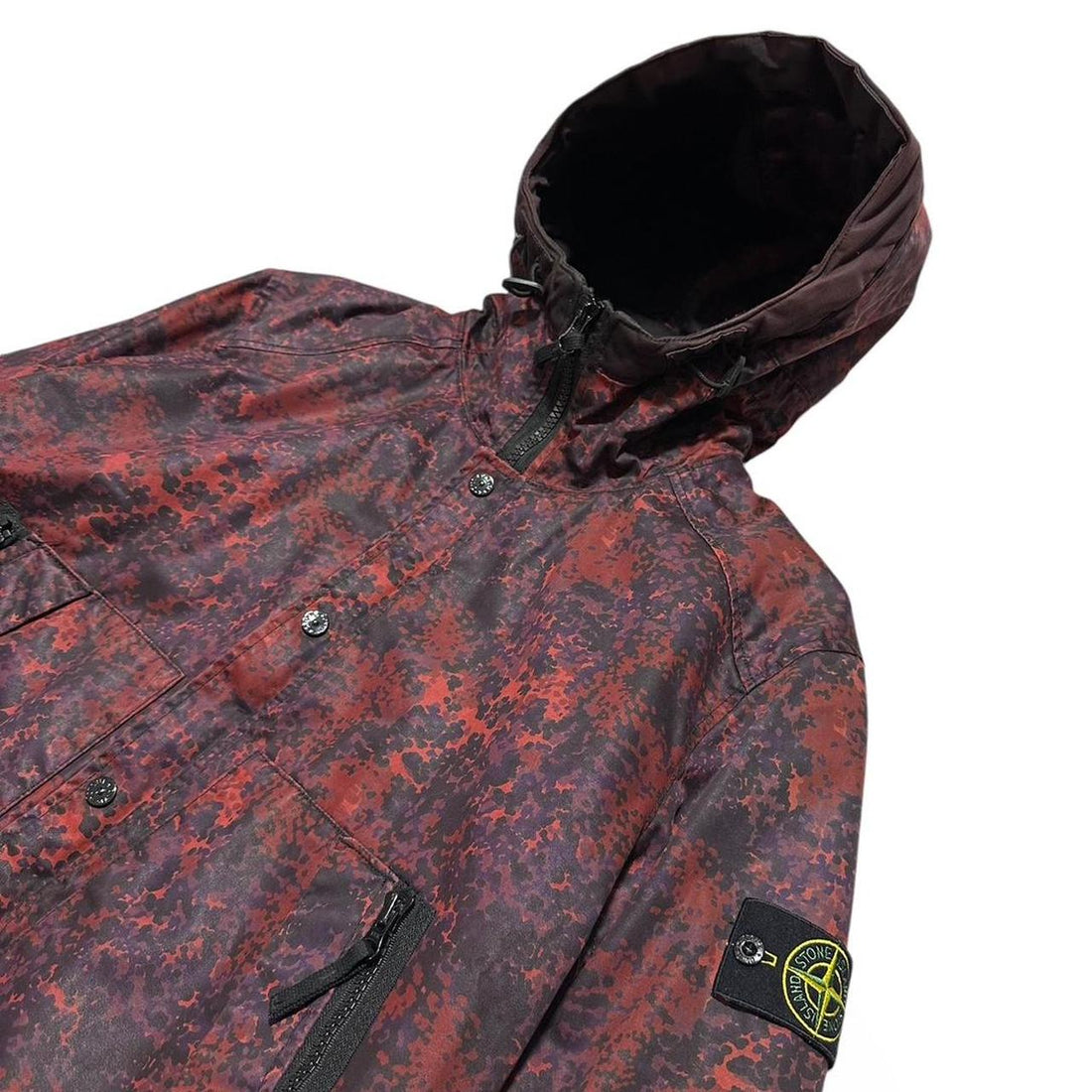 Stone Island Raso Gommato OVO Print Jacket