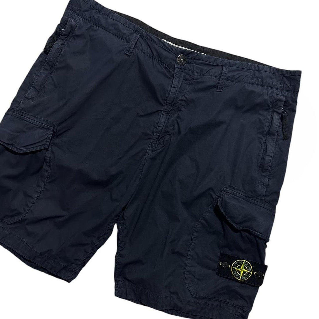 Stone Island Navy Shorts