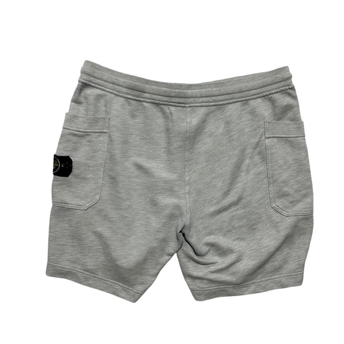 Stone Island Grey Cotton Shorts