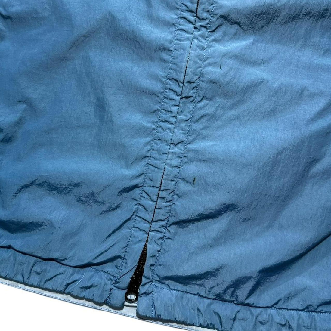 CP Company Nylon Blue Goggle Jacket
