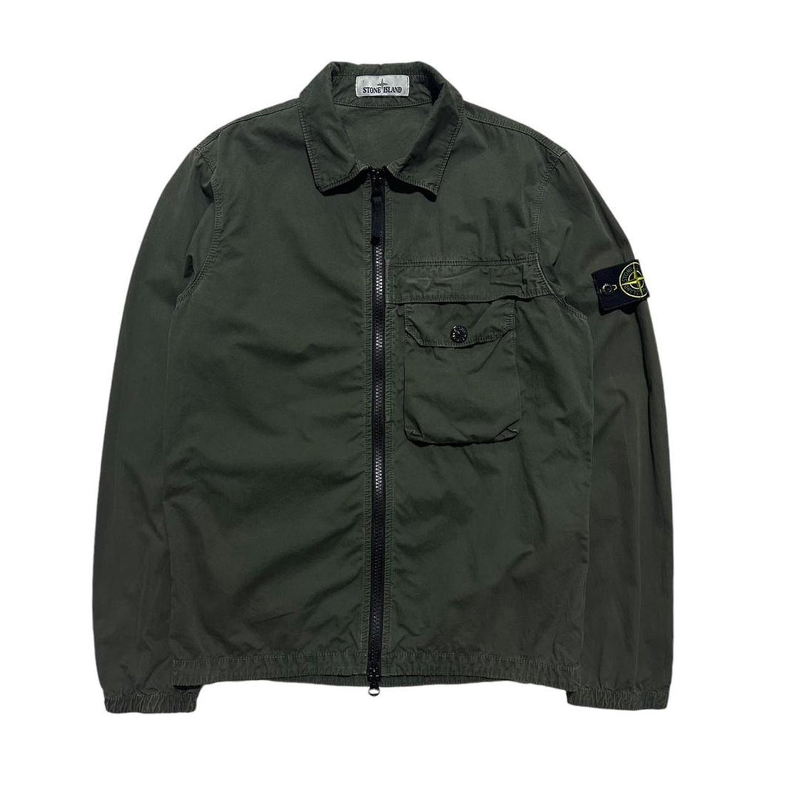 Stone Island Green Overshirt