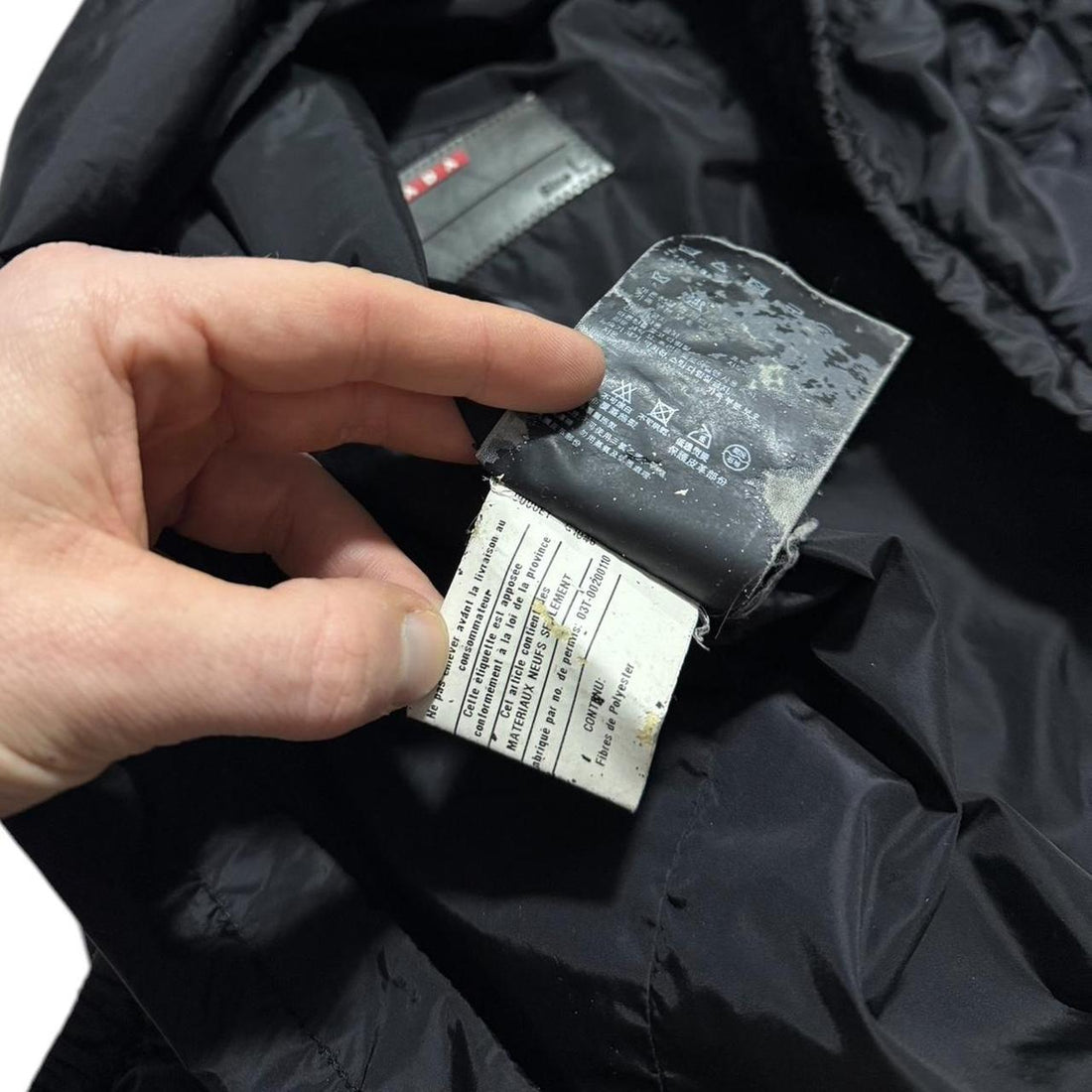 Prada Front Logo Nylon Jacket