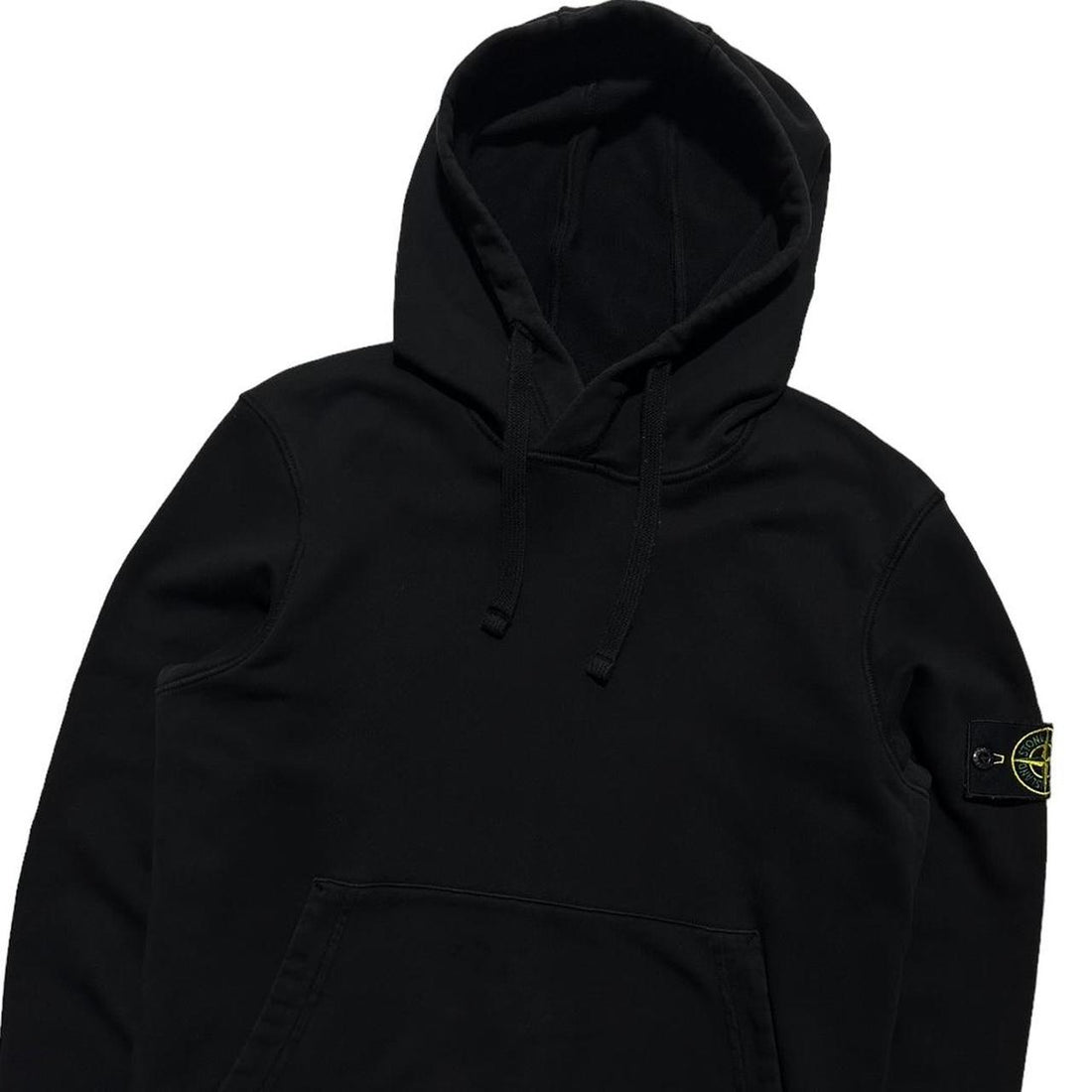 Stone Island Black Pullover Hoodie