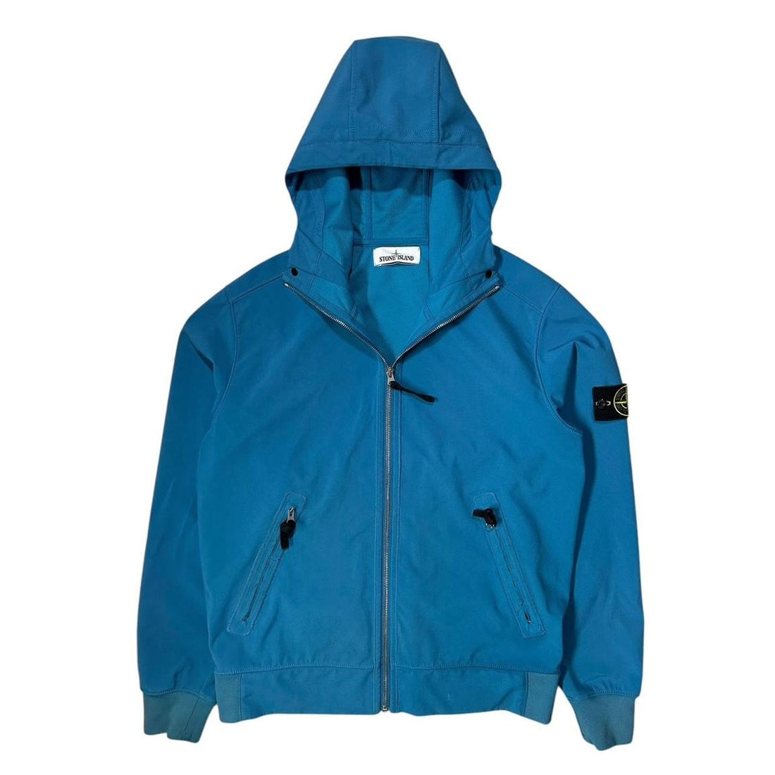 Stone Island Blue Soft Shell Jacket