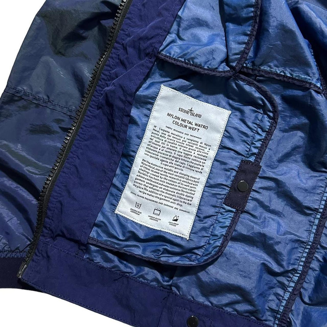 Stone Island Nylon Metal Colour Weft Jacket