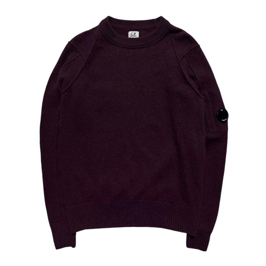 CP Company Burgundy Wool Pullover