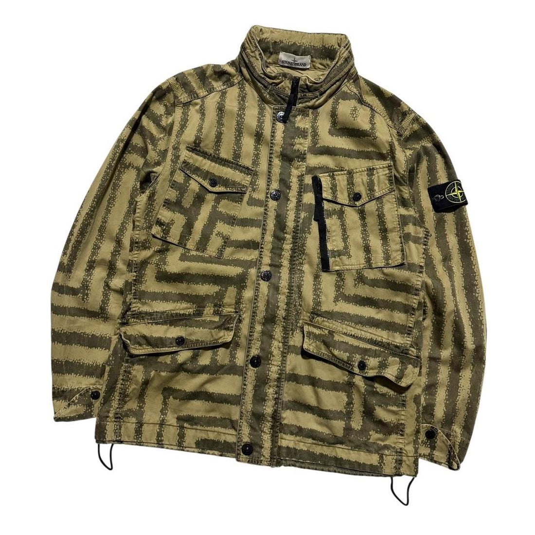 Stone Island Raso Camo Stampato Field Jacket