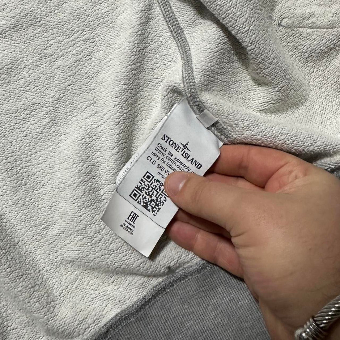Stone Island Full Zip Hoodie