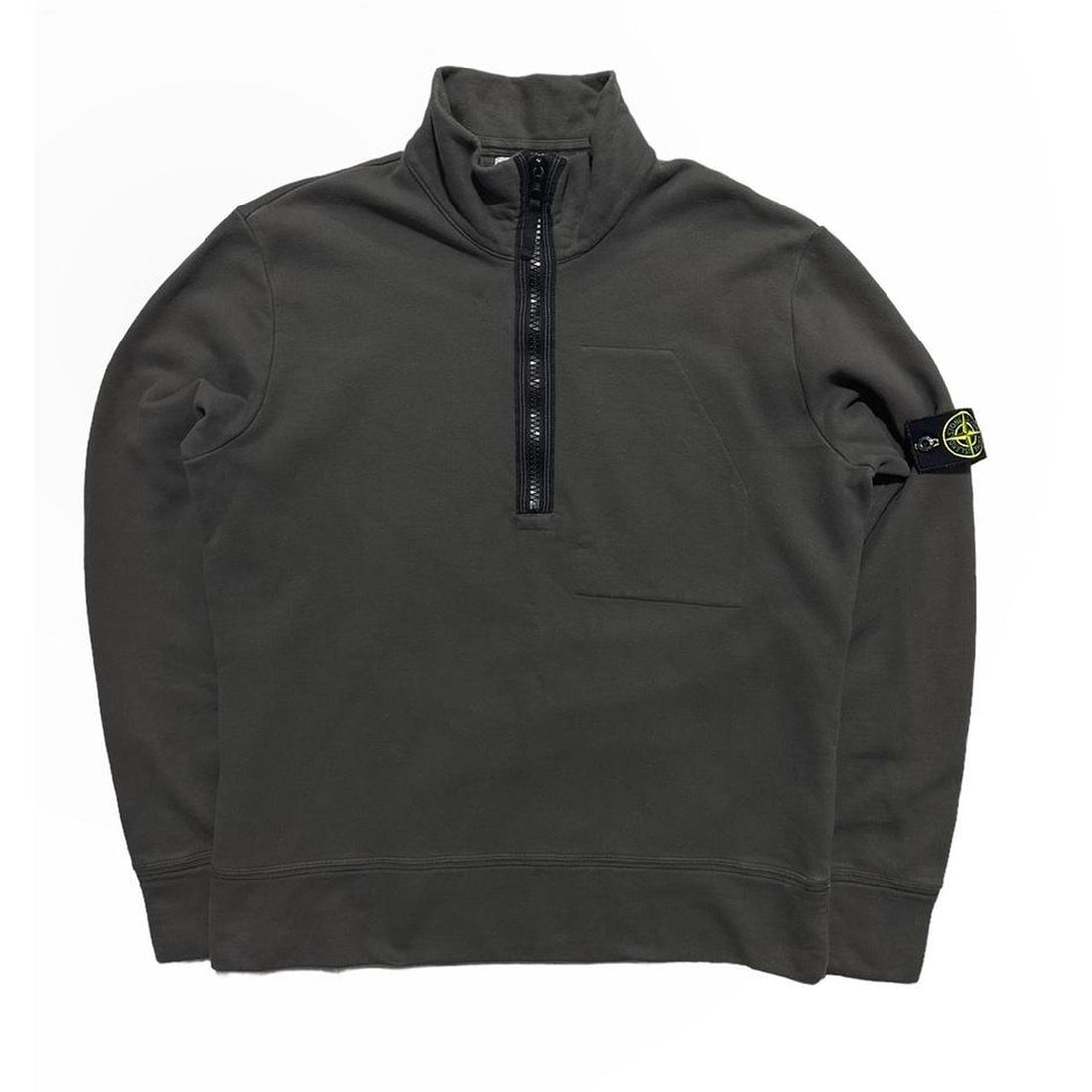 Stone Island Zip Down Pullover