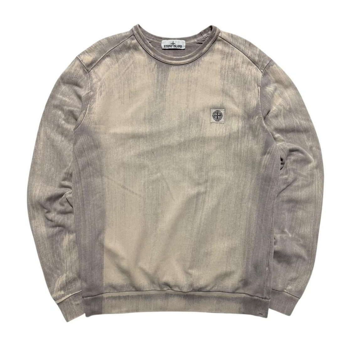 Stone Island Hand Corrosion Pullover Crewneck