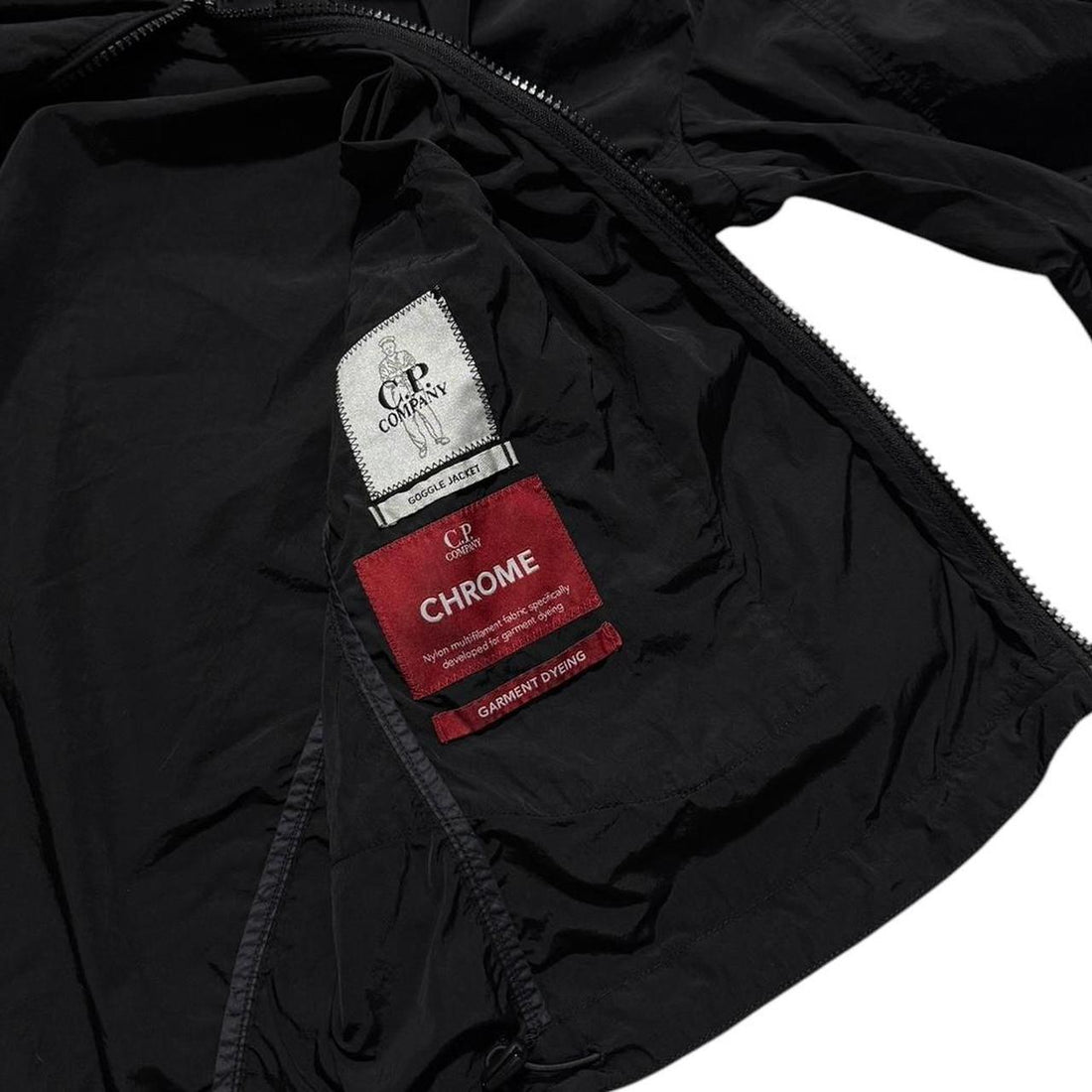 CP Company Chrome Nylon Goggle Jacket
