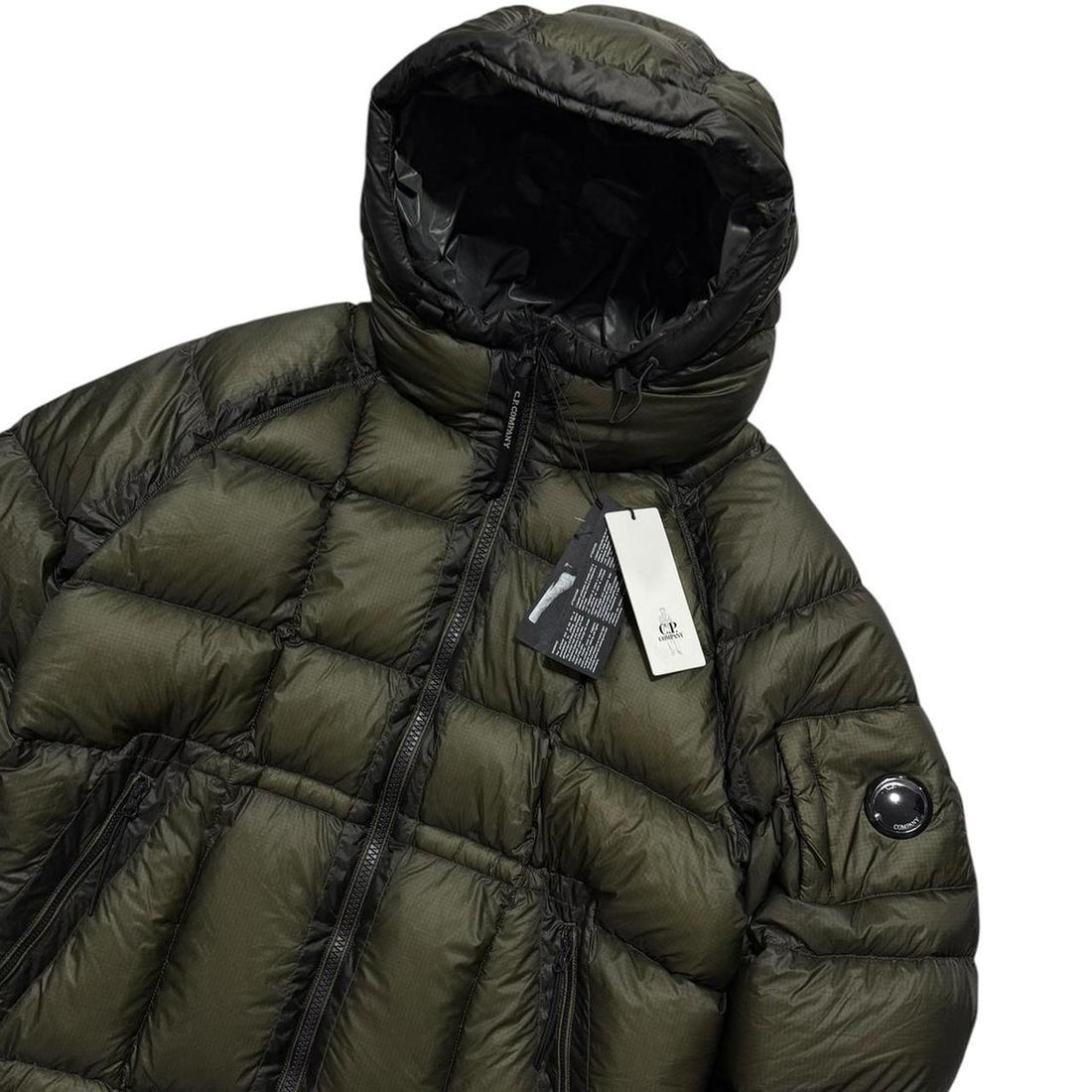 CP Company Khaki D.D. Shell Down Jacket