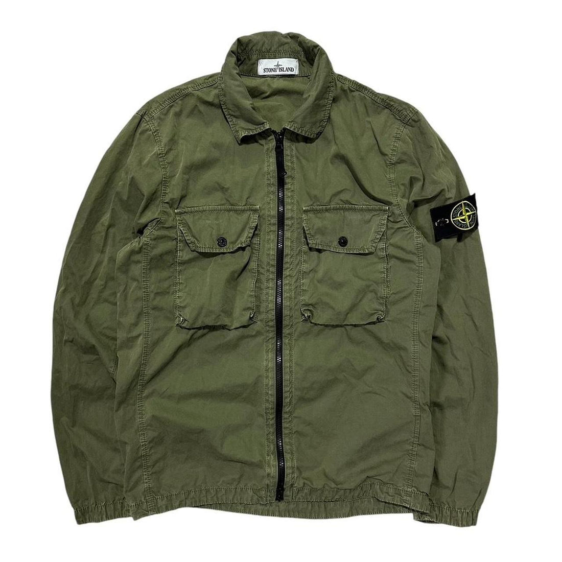 Stone Island Khaki Overshirt