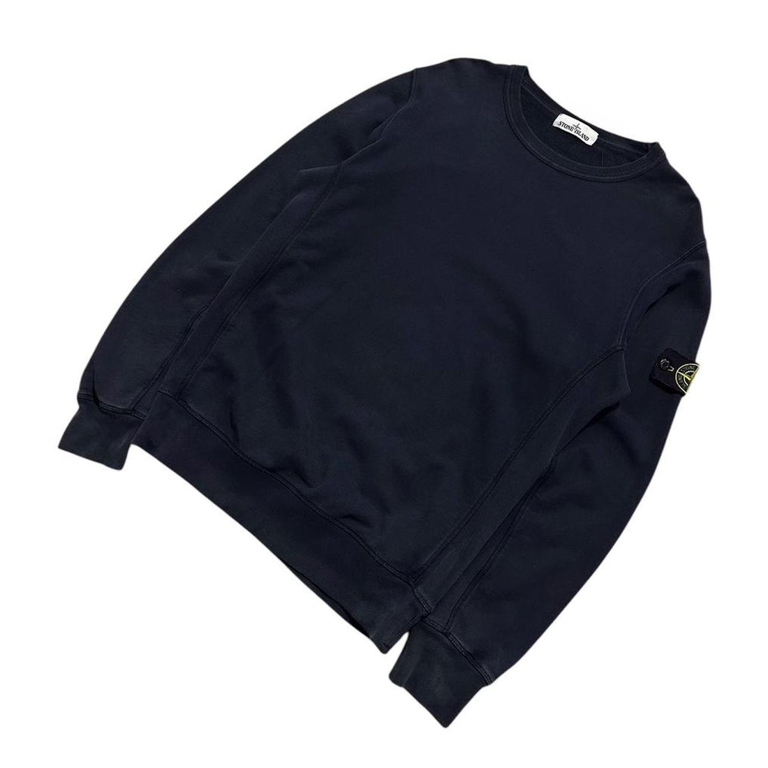 Stone Island Navy Pullover Crewneck