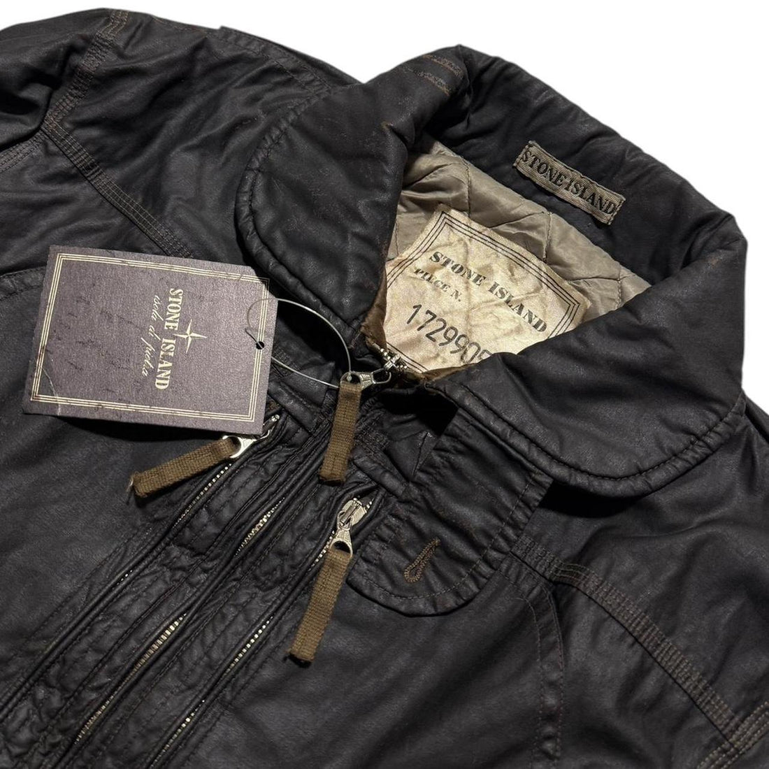 Stone Island 1989 Raso Gommato Boiler Suit