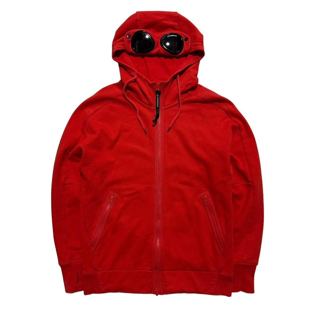 CP Company Red Goggle Hoodie