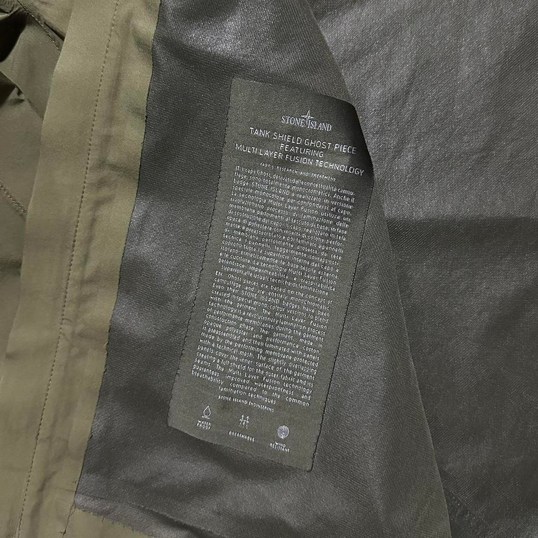 Stone Island Ghost Tank Shield Jacket