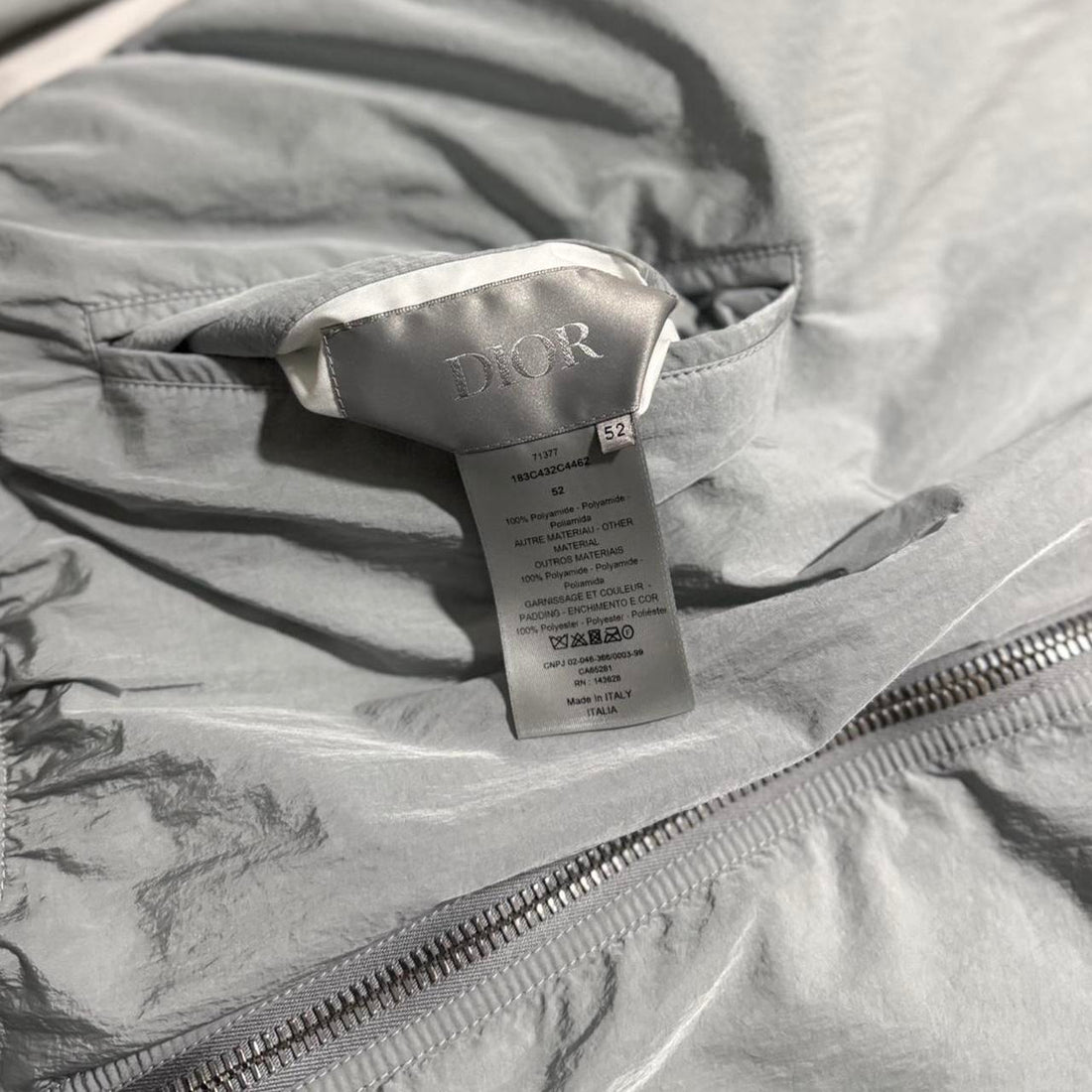 Dior 2021 Oblique Jacquared Reversible Silk Jacket