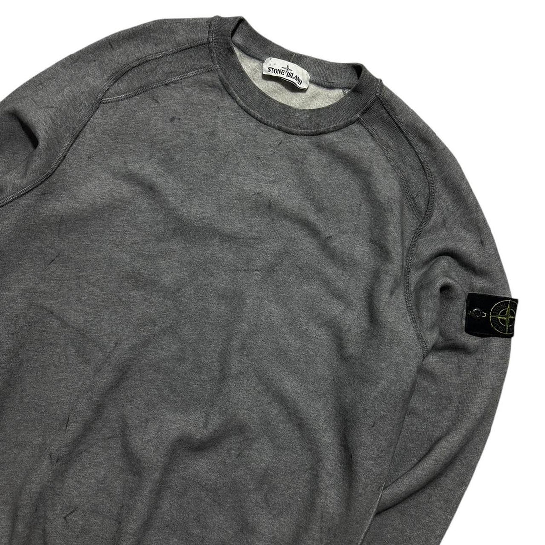 Stone Island Dust Treatment Pullover Crewneck