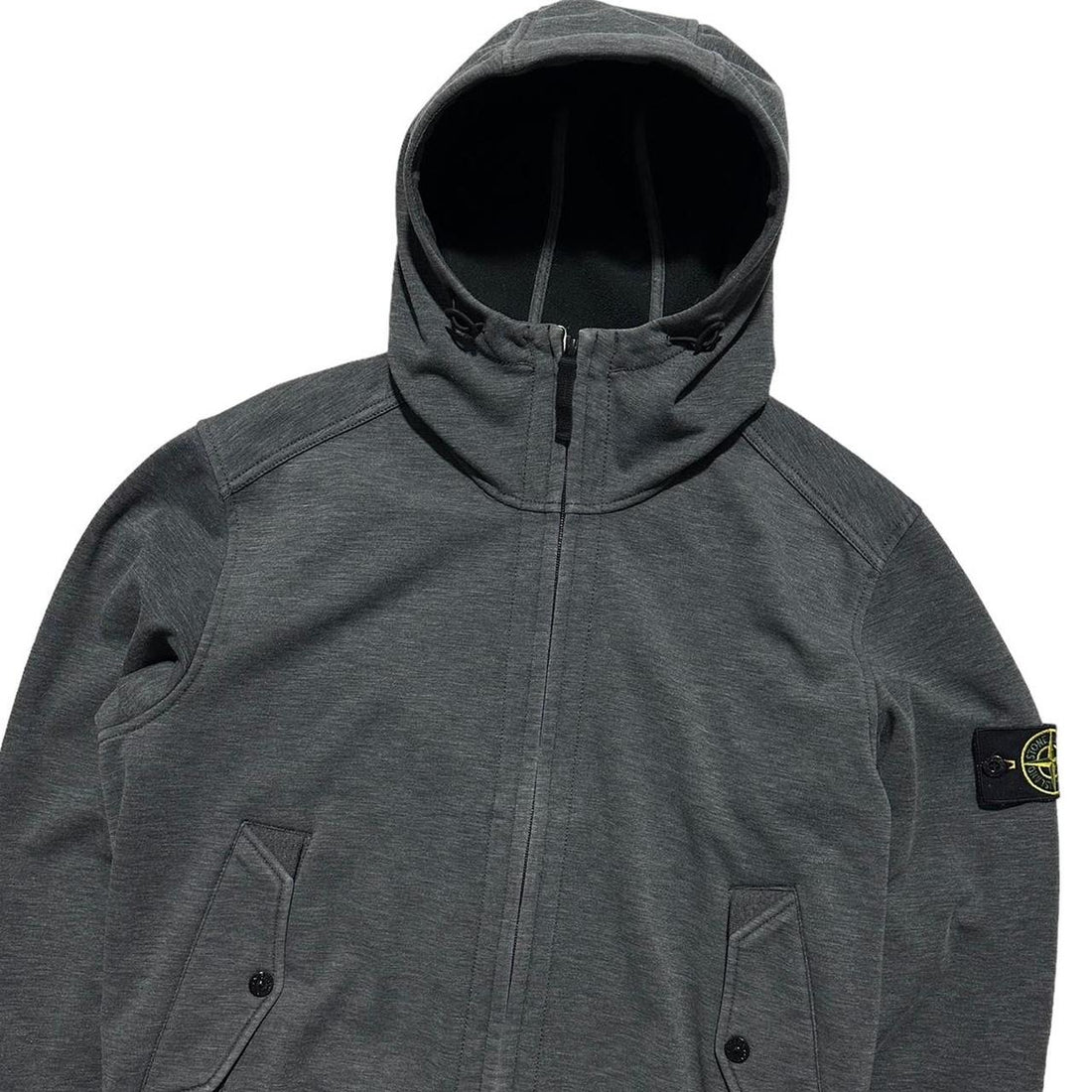 Stone Island Grey Soft Shell Jacket