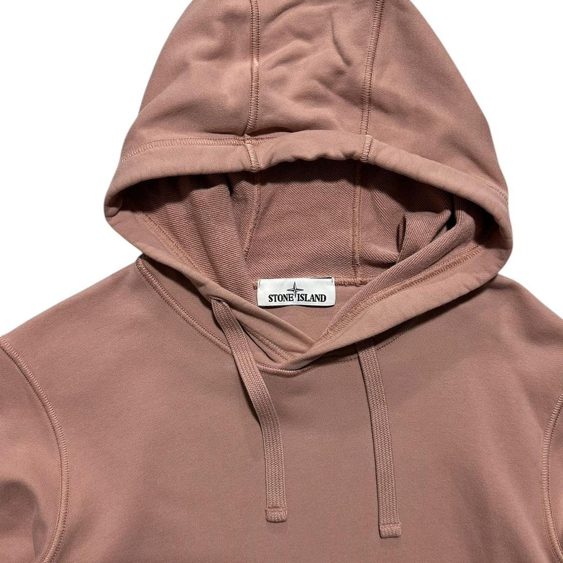 Stone Island Dust Pink Pullover Hoodie