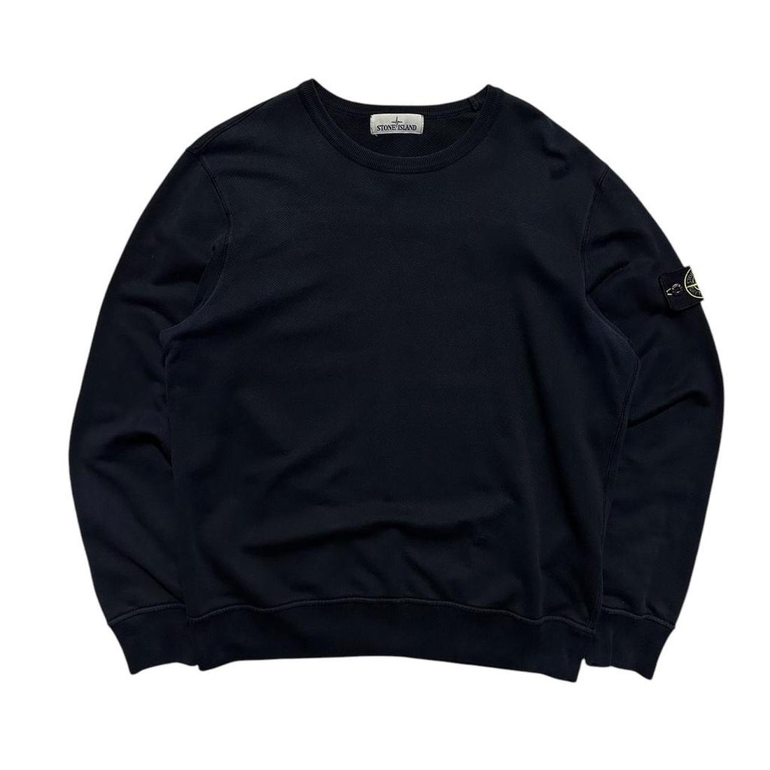 Stone Island Navy Pullover Crewneck